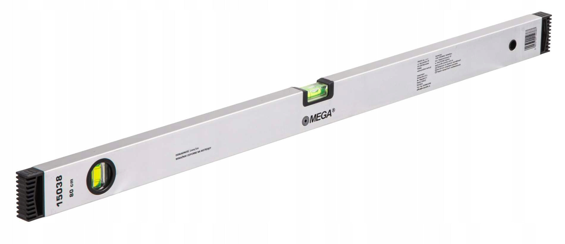 Level with two libels 80 cm Mega 15038