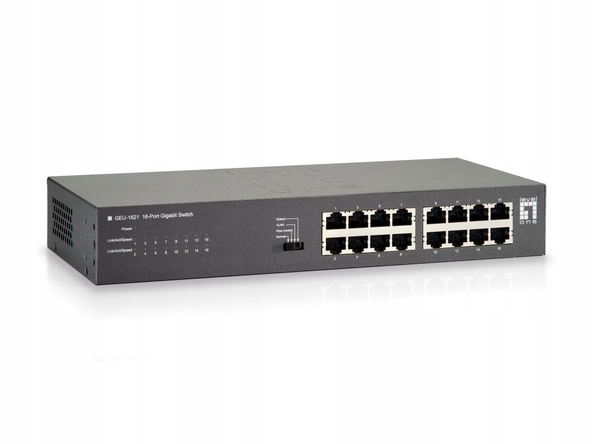 LevelOne 16-Port Gigabit Ethernet Switch