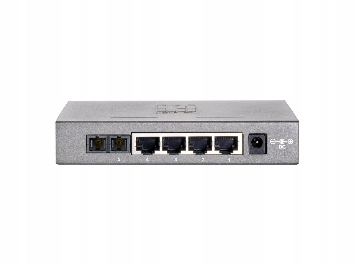 LevelOne 5-Port Fast Ethernet Switch with SC Port Manufacturer LevelOne
