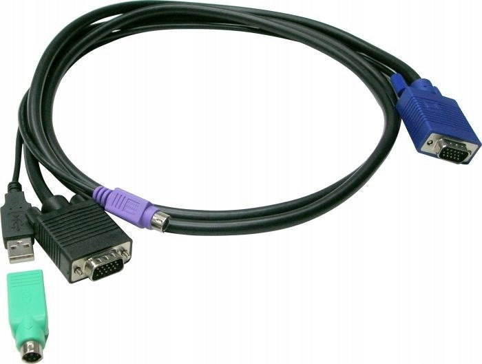 LevelOne ACC-3203 KVM Cable Black 5 m