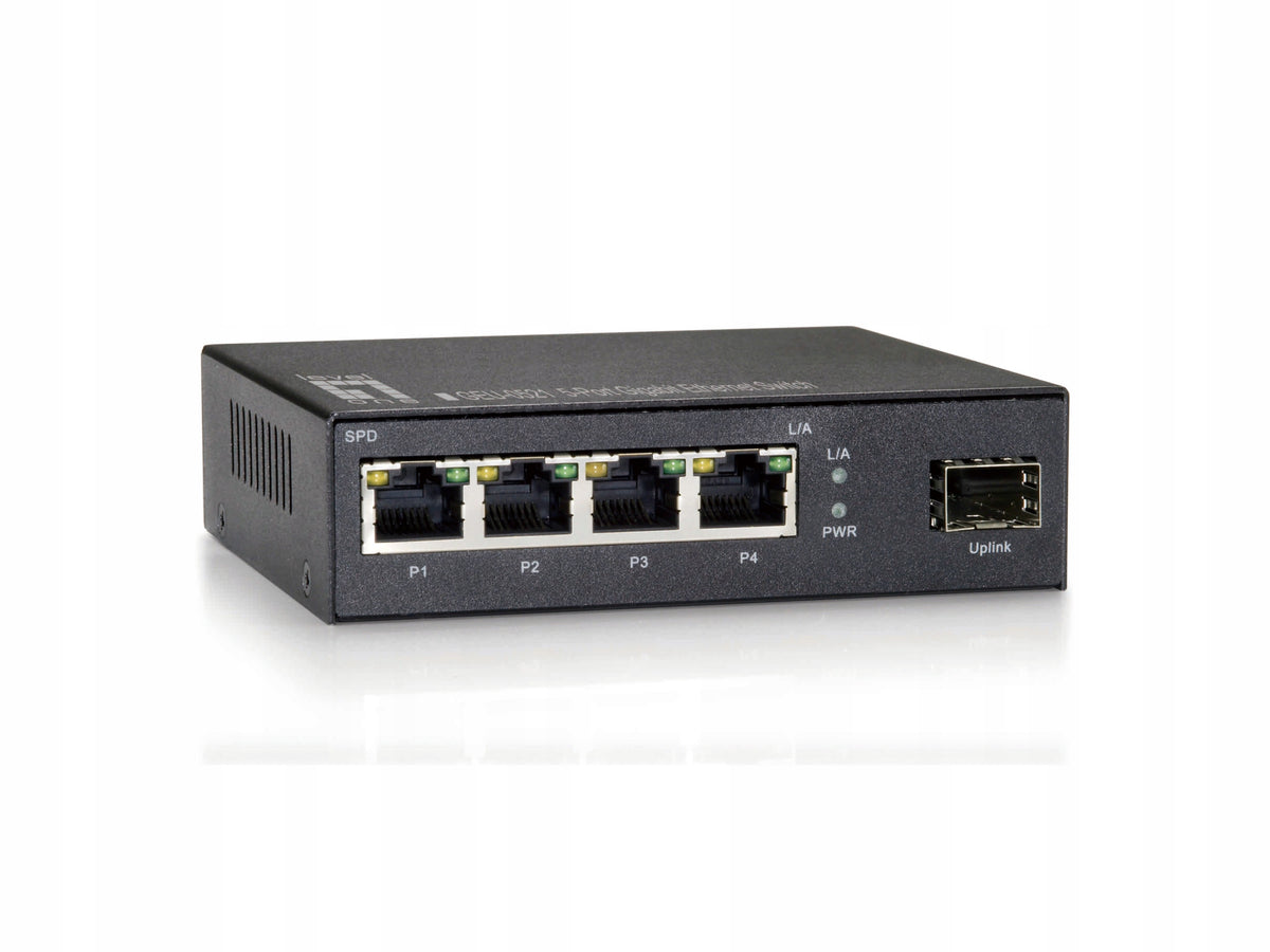 LevelOne GEU-0521 - Switch - unmanaged - 4 x