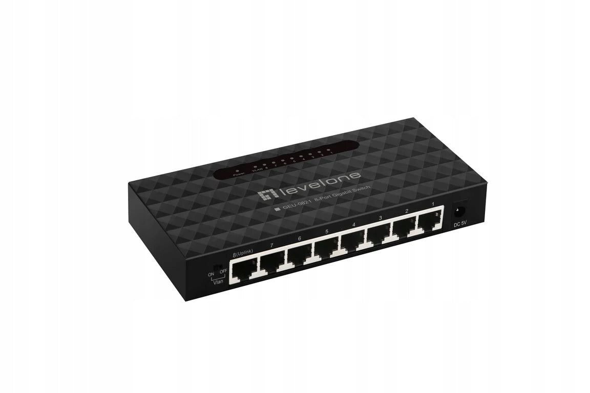LevelOne GEU-0821 Network Links Managed Gigabit Ethernet (10/100/1000)