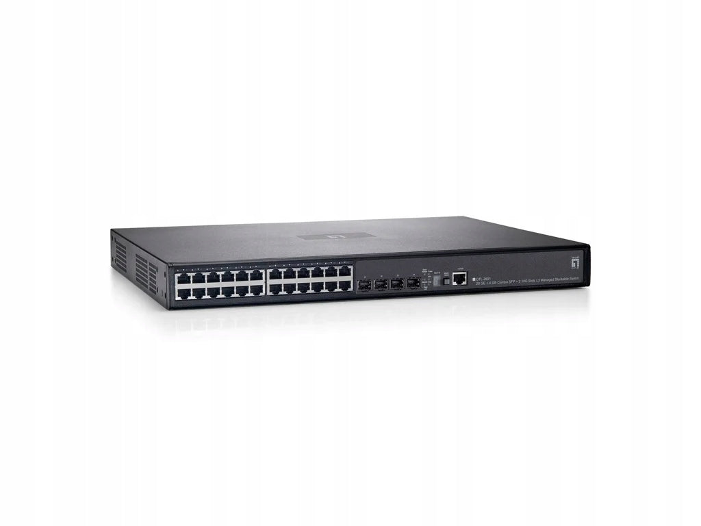 LevelOne GTL-2691 Network Switch Managed L3 Gigabit Ethernet ...