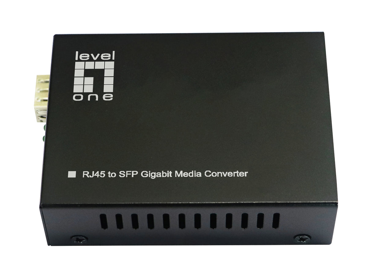 LevelOne GVT-2016 - Media Converter - 1GbE, 100Mb LAN (Optical) Manufacturer BP