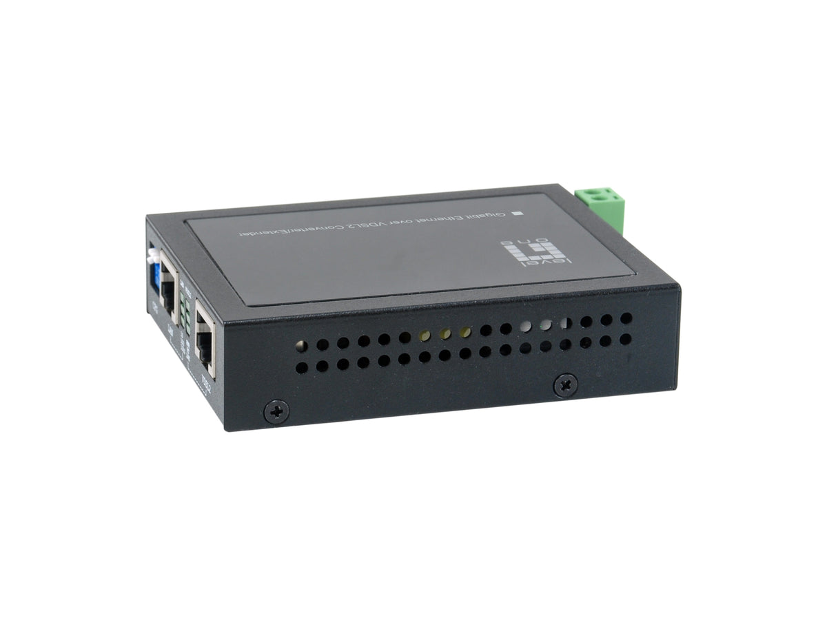 LevelOne Gigabit Ethernet VDSL2 1000 Mbit/s black Manufacturer DS