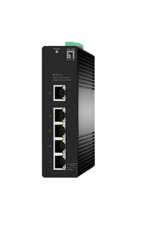 LevelOne IGS-2105 Network Switch Managed L2 Gigabit Ethernet ...