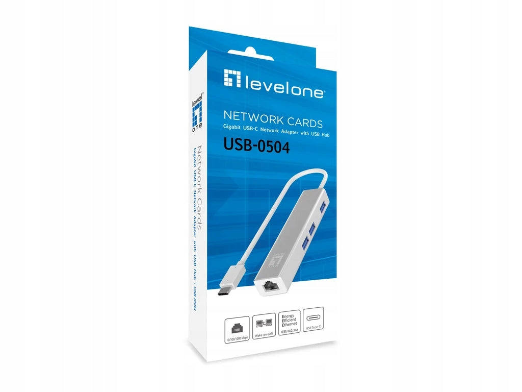 LevelOne USB-0504 Ethernet 1000 Mbit/s network card Manufacturer code USB-0504