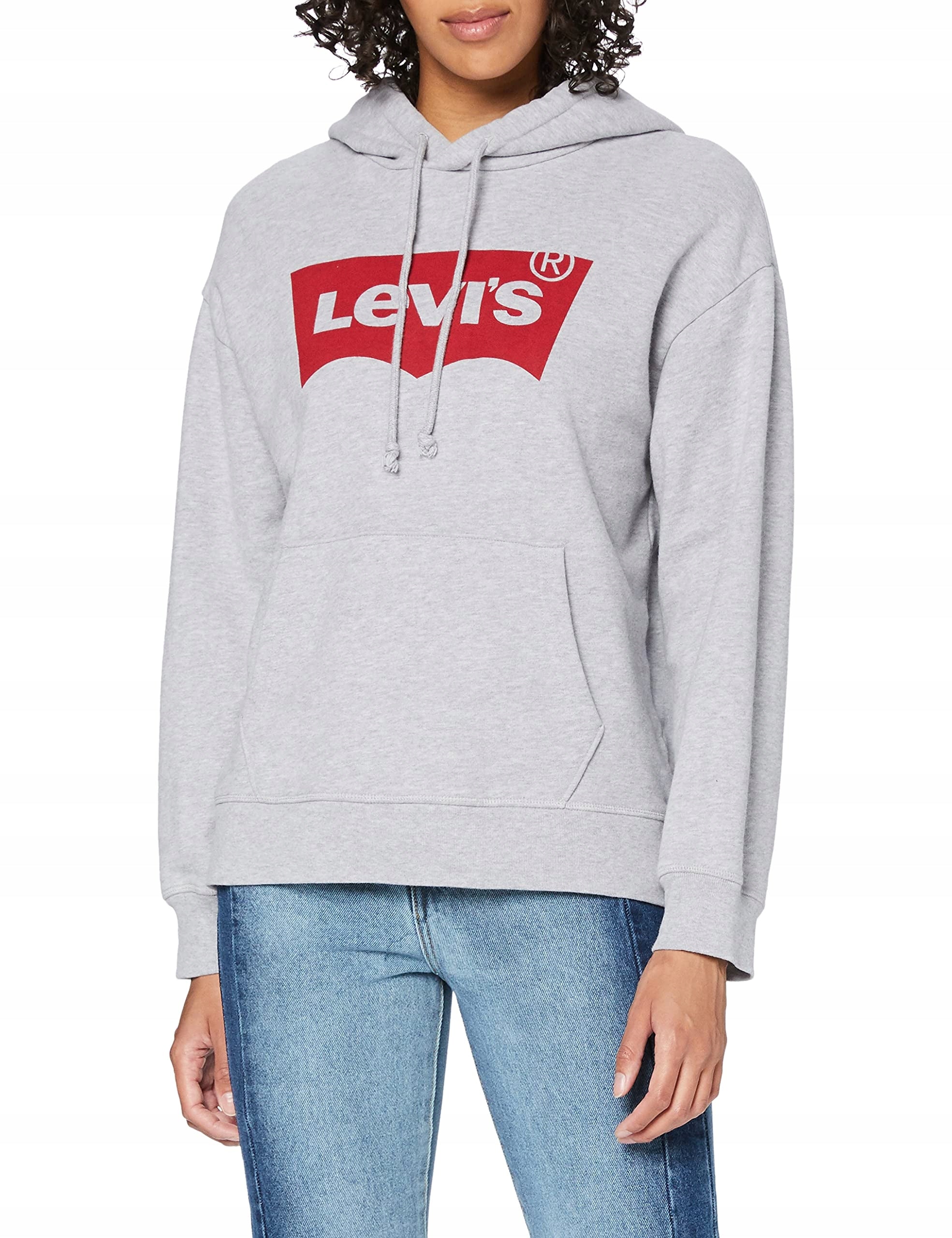 Levi`s moteriškas džemperis, pilkas