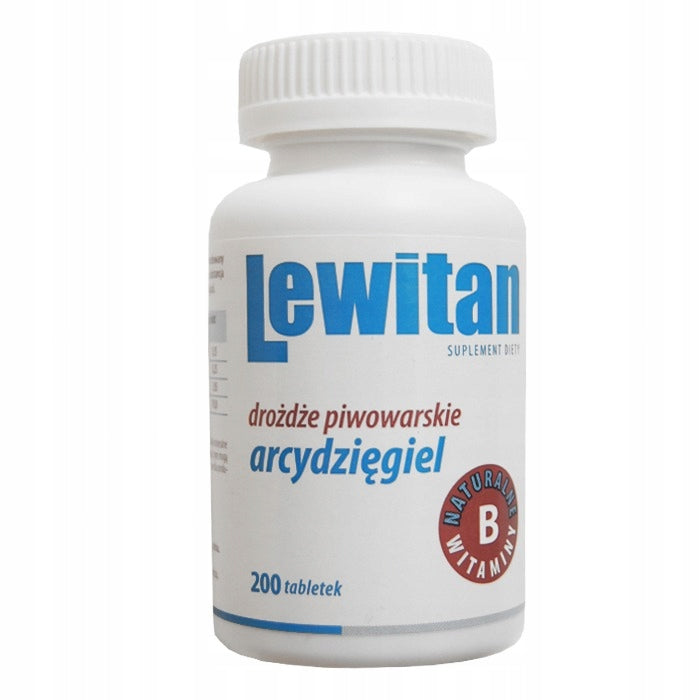 Lewitan + Arcydzięgiel - brewer's yeast 200 tablets