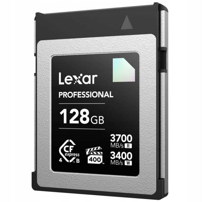 Lexar CFexpress 128GB Pro Diamond 4.0 R3700/W3400 Type B memory card Manufacturer code LCXEXD4128G-RNENG