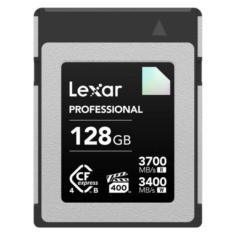 Lexar CFexpress 128GB Pro Diamond 4.0 R3700/W3400 Type B memory card