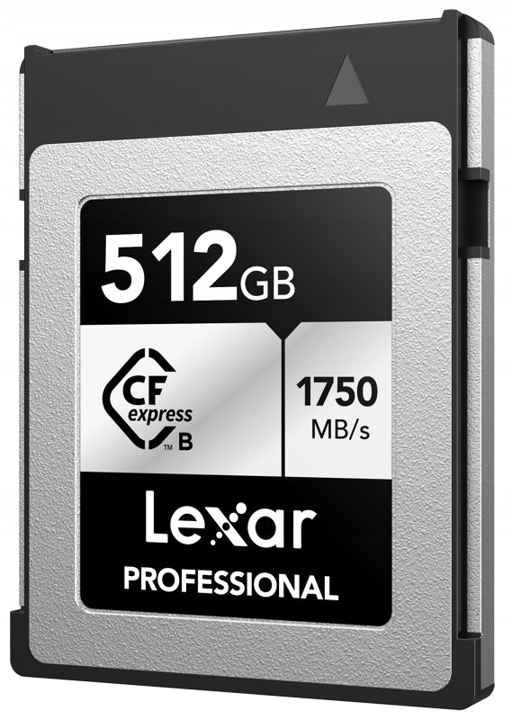 Lexar CFexpress Pro Silver Series R1750/W1300 512GB Memory Card Model CFexpress Pro Silver