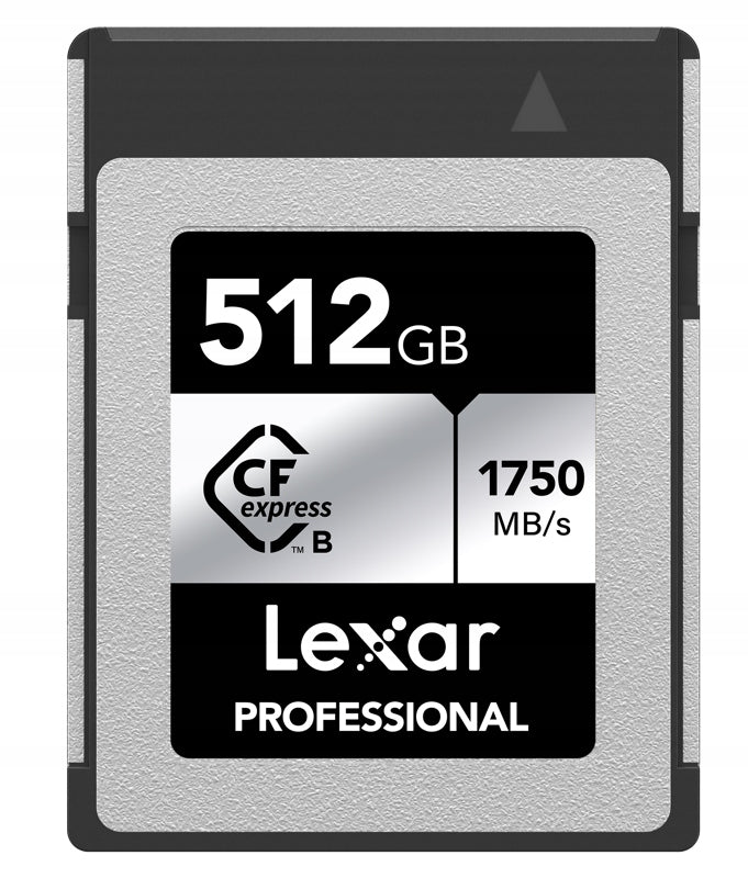 Lexar CFexpress Pro Silver Series R1750/W1300 512GB Memory Card
