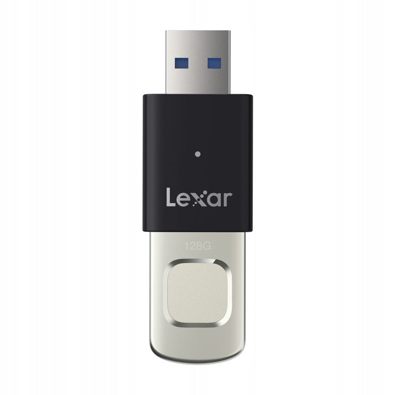 Lexar Fingerprint F35pro USB Memory 3.2 128GB Speed Up to 400 Mbps