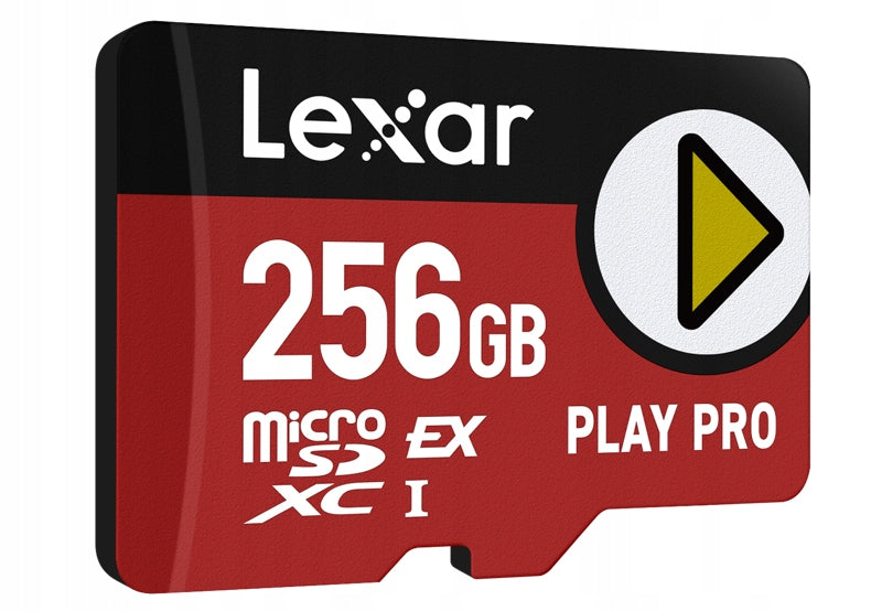 Lexar MicroSDXC Express PLAY Pro Express 7.1, R900/W600 C10 U Memory Card Card capacity 256 GB