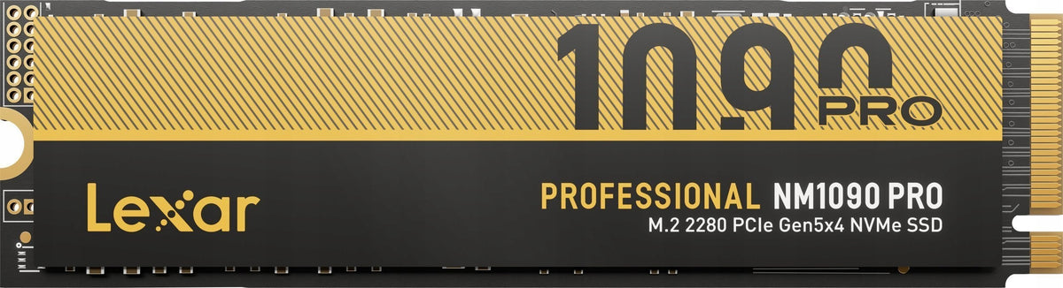 Lexar NM1090 Pro 4TB M.2 2280 PCI-E x4 Gen5 NVMe SSD