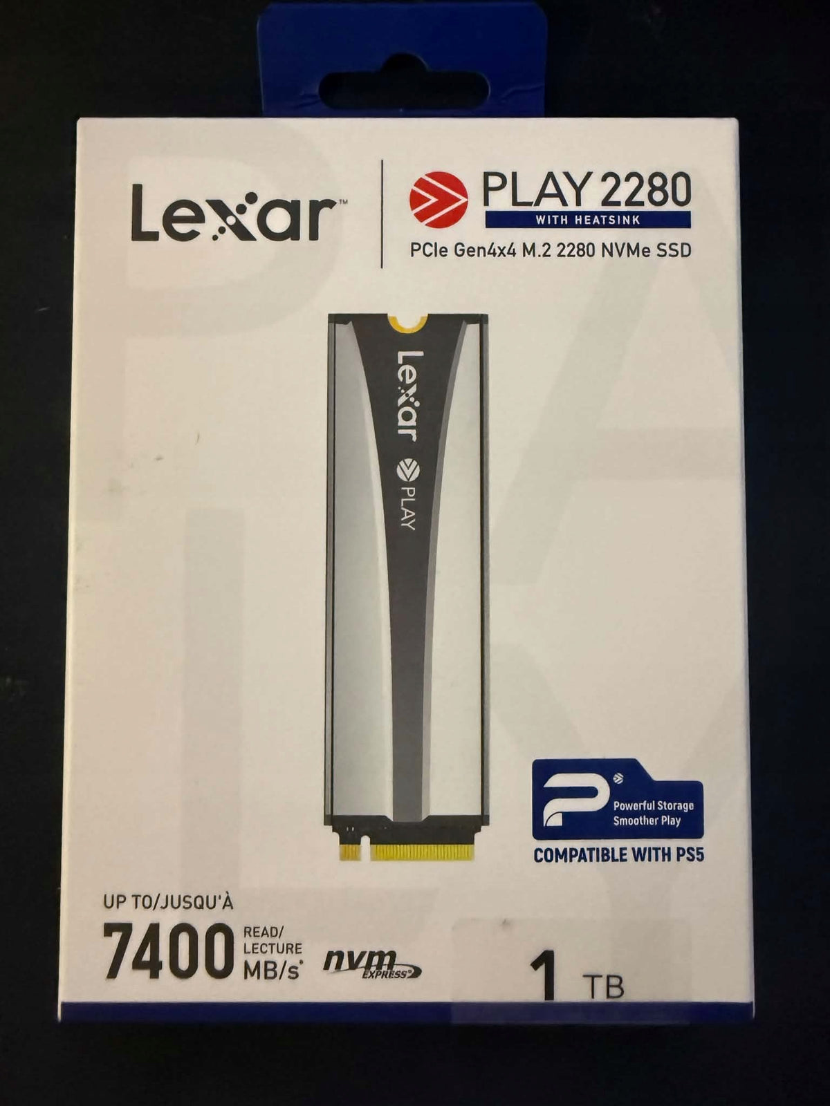 Lexar PLAY 1TB M.2 PCIe SSD