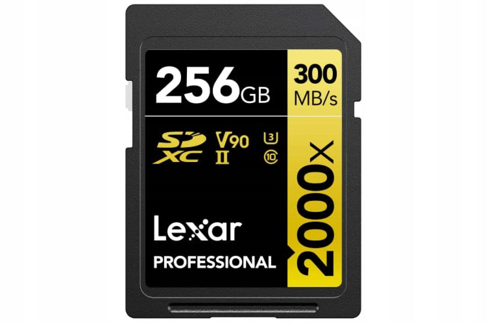 Lexar Professional 2000x 256GB SDXC UHS-II V90 Memory Card