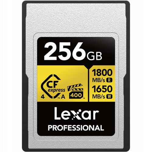 Lexar Professional GOLD CFexpress 4.0 Type A - memory card 256GB, R1800/W