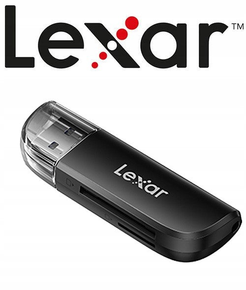 Lexar SD/MicroSD/SDHC/SDXC Dual USB-A Slot Card Reader, USB 3.2 Manufacturer code LRW300U-BNBNG