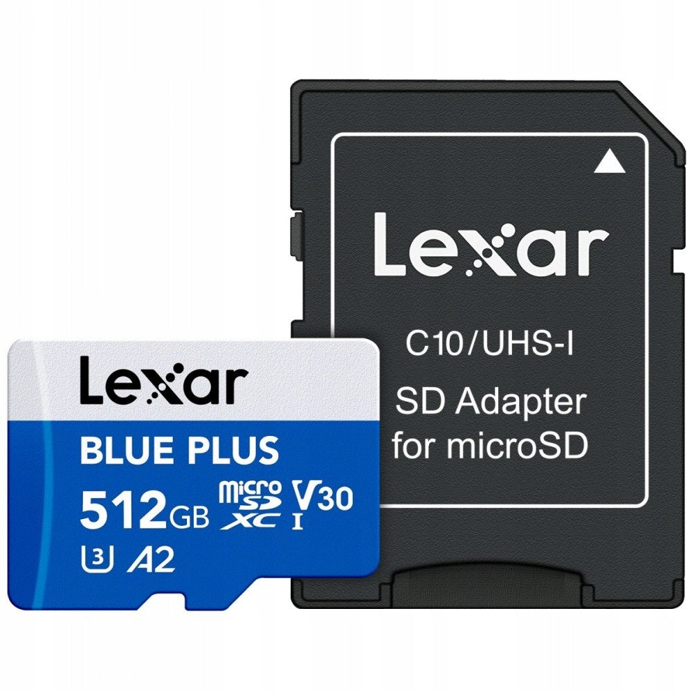 Lexar SecureDigital SD microSD card 512 GB 512GB 170Mb/s U3 V30 4K