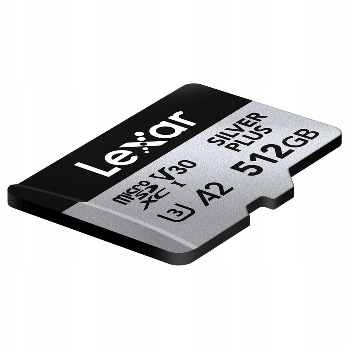 Lexar microSDXC 512GB Silver Plus V30 A2 205/150 MB/s adapter Manufacturer Lexar
