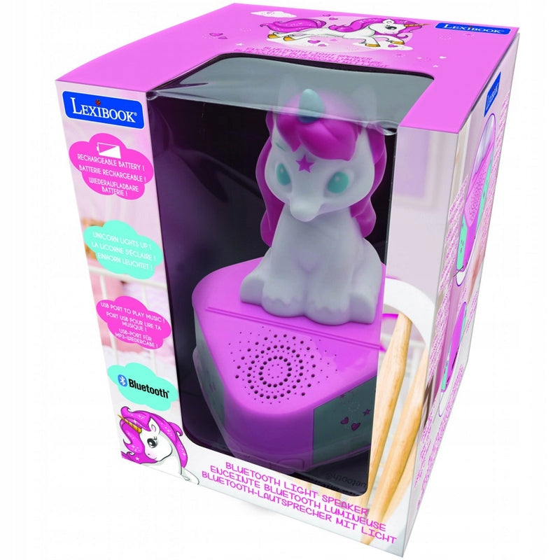 Lexibook Bluetooth Speaker Unicorn - Glowing Figurine BTD80UNI