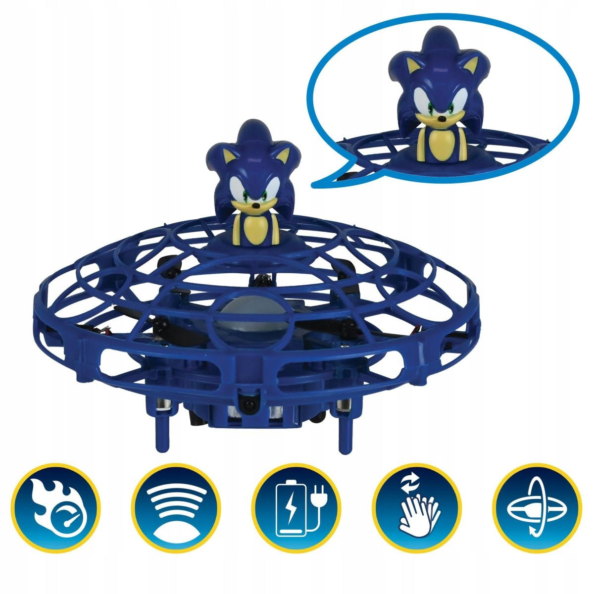Lexibook Létající UFO na dálkové ovládání Sonic Model Sonic