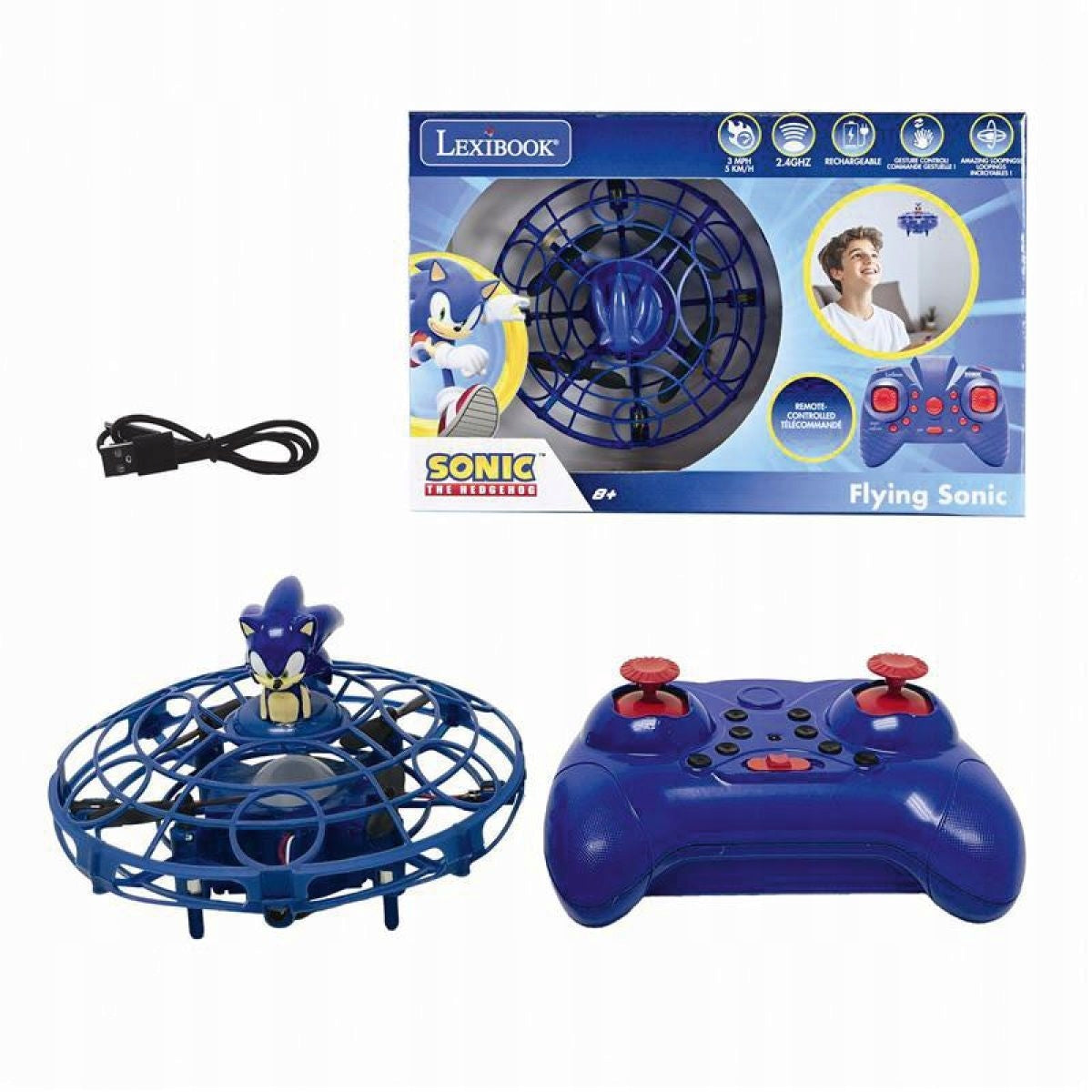 Lexibook Létající UFO na dálkové ovládání Sonic