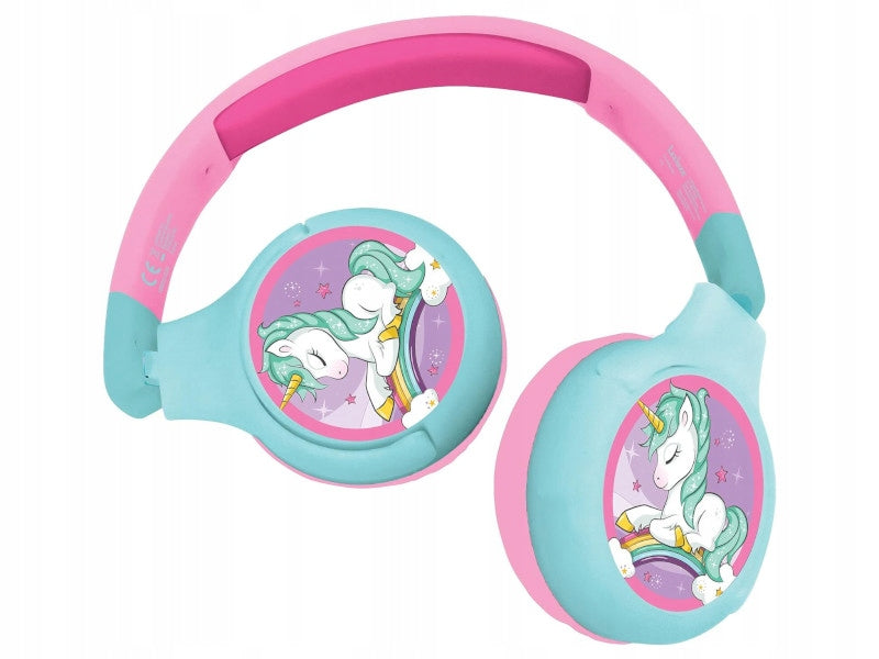 Lexibook Unicorn Folding On-Ear Headphones for Kids