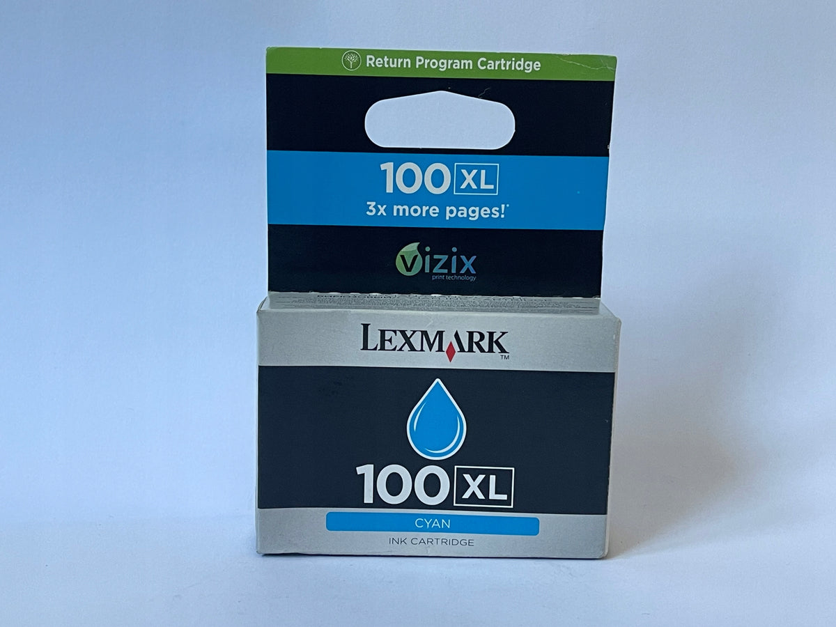Lexmark 100XL 014N1069E cyan ink original