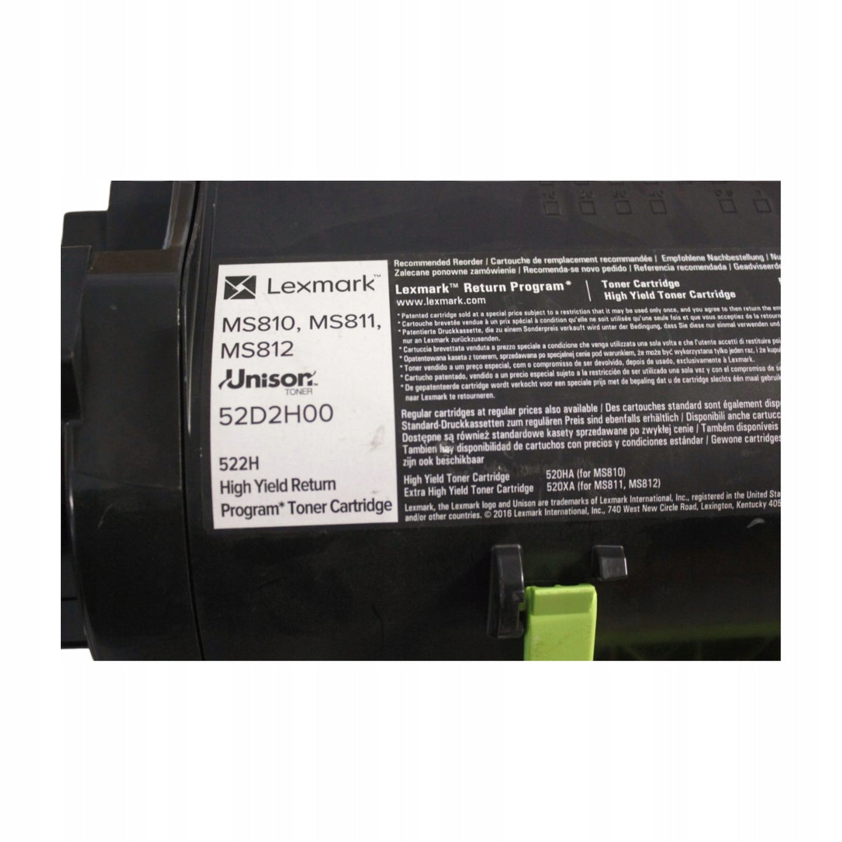 Lexmark 522H 52D2H00 toner black original Packaging status original