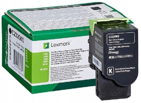 Lexmark Toner C2320K0 Black 1K