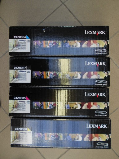Lexmark Toner XS925 24Z0034 NEW ORYG Cyan