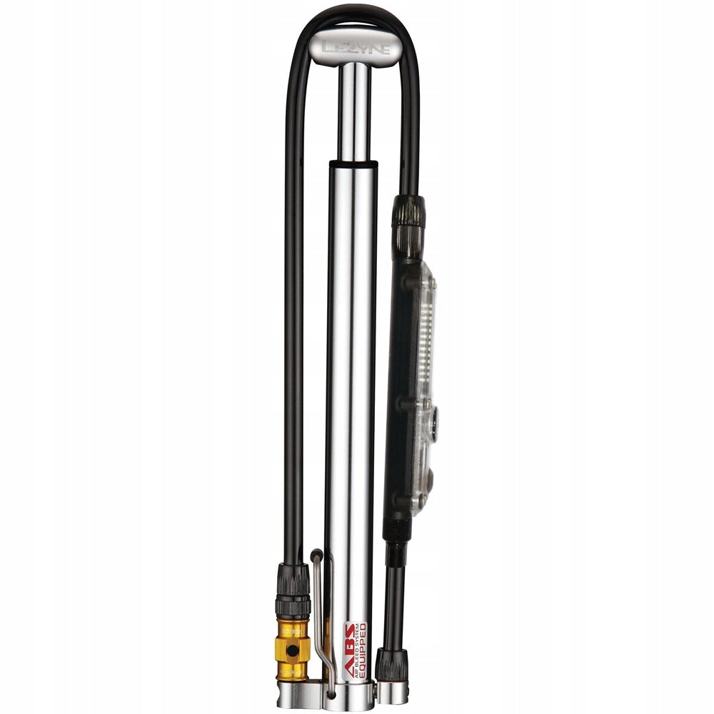 Lezyne CNC floor pump Micro Floor Drive Digital HPG silver Packaging status original