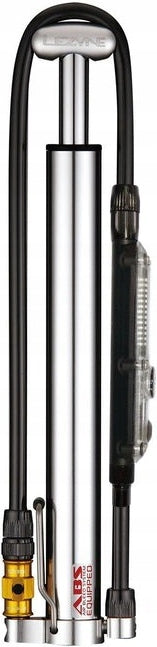 Lezyne CNC floor pump Micro Floor Drive Digital HPG silver