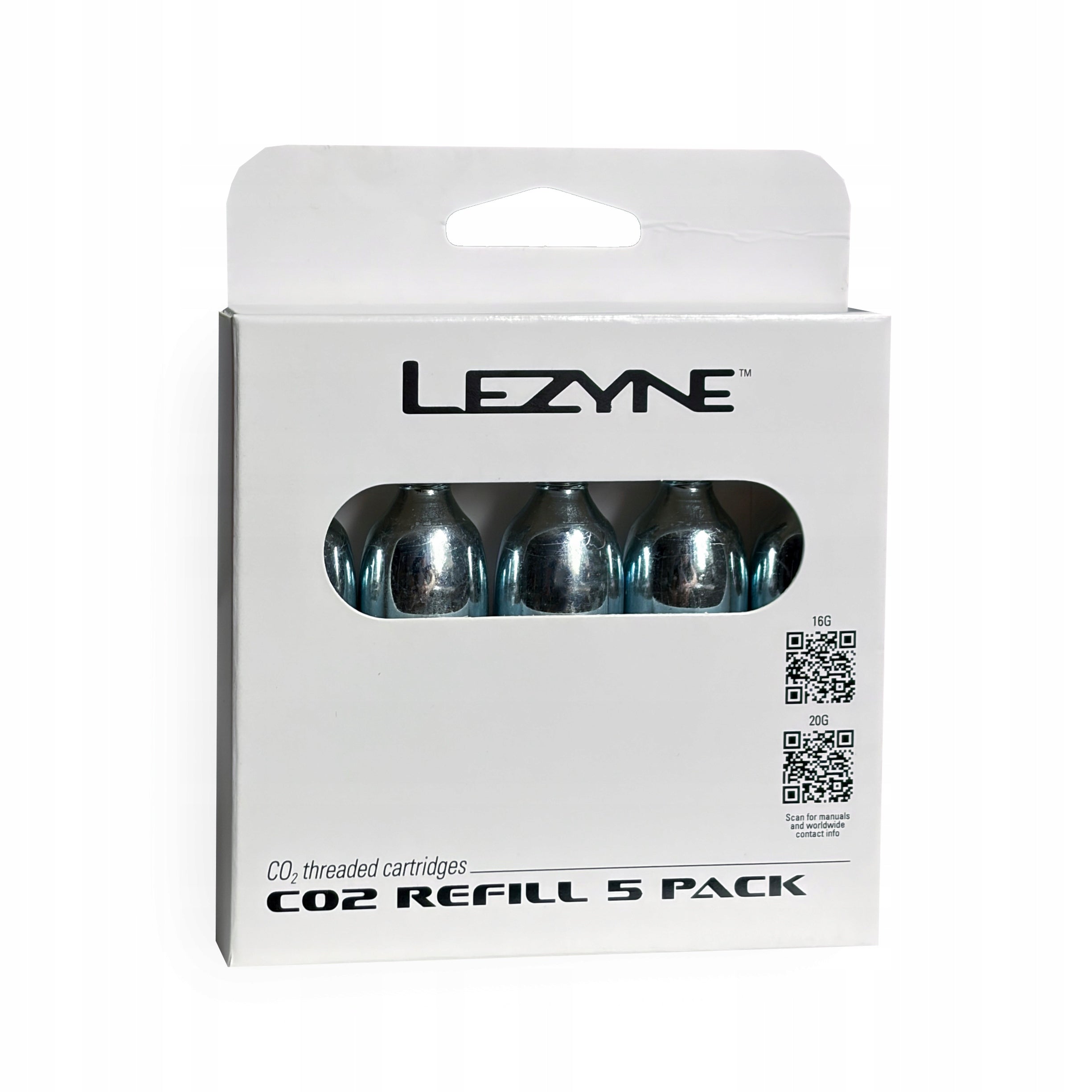 Lezyne CO2 Refill Pack - 5 Pieces