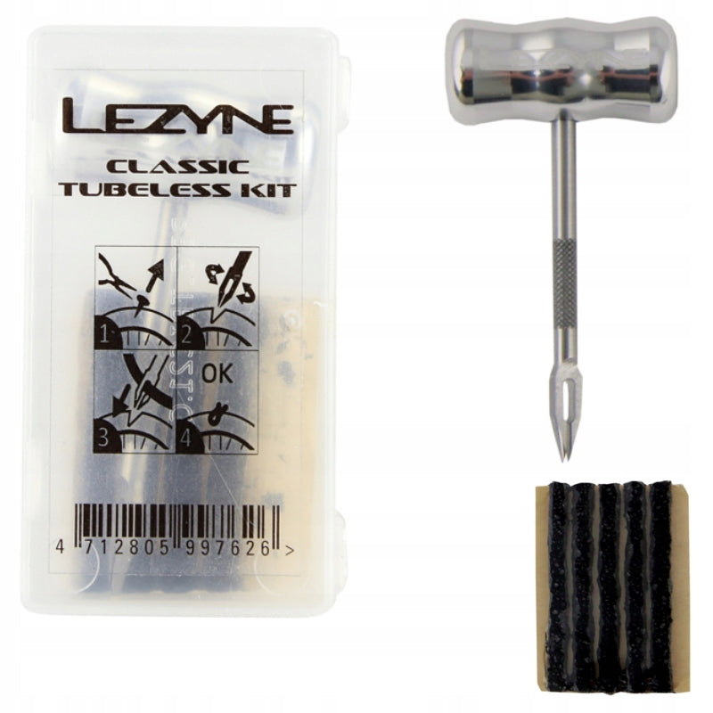 Lezyne Classic Tubeless Kit for Tubeless Tyres 5 Cartridges Manufacturer code 1-PK-CTBLS-V106