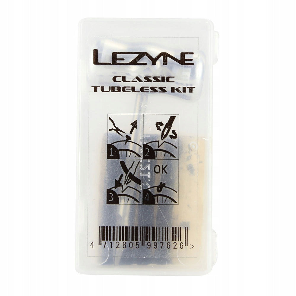 Lezyne Classic Tubeless Kit for Tubeless Tyres 5 Cartridges