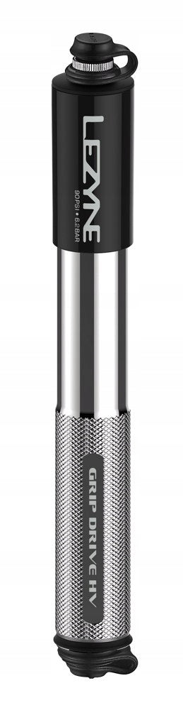 Lezyne Hand Pump Grip Drive HV medium silver 23.1 1-MP-GRIPHV-V1M06 Brand Lezyne