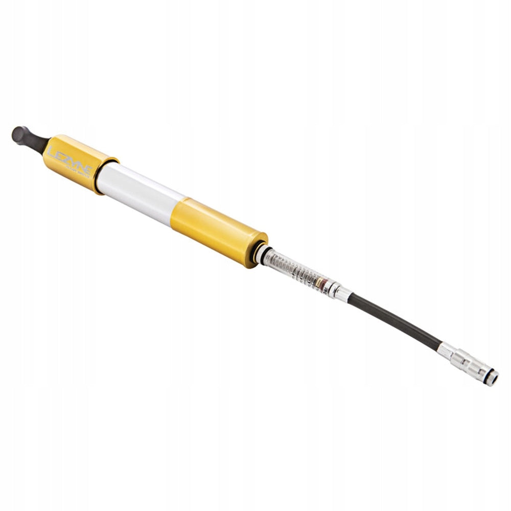 Lezyne Pen Gauge ABS Hose with Pressure Gauge 120 PSI Aluminium 195mm 28g Packaging status original