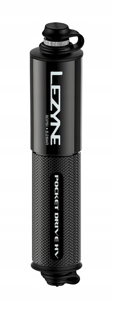 Lezyne Pocket Drive Hand Pump Mini 160 PSI Black