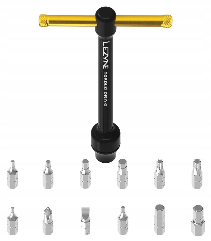 Lezyne Torque Drive Handkey, 12 Keys Silver Case Manufacturer code 1-MT-TTDR-V104T12