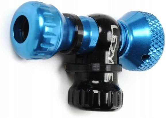 Lezyne pump CONTROL DRIVE CO2 16g blue + CARTRIDGE Brand Lezyne