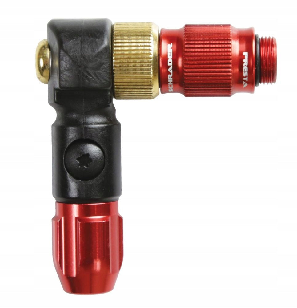 Lezyne pump tip ABS-1 Pro HP Chuck red