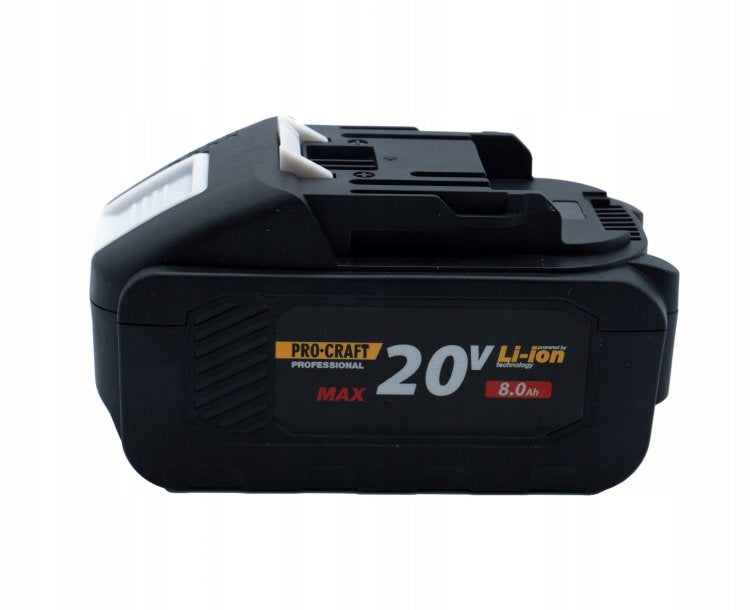 Li-Ion battery Procraft 20 V 8 Ah Brand Procraft