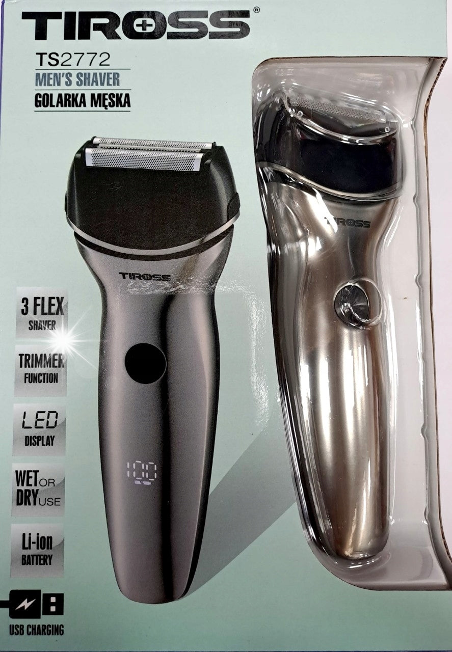 Li-ion 600mAh Beard Shaving Shaver, TIROSS TS-2772