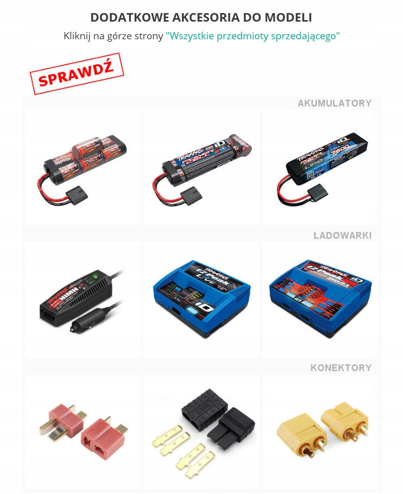 LiPo Battery 7,4V 750mAh to TRAXXAS TRX-4M 1/18 Defender Bronco Manufacturer code 102821