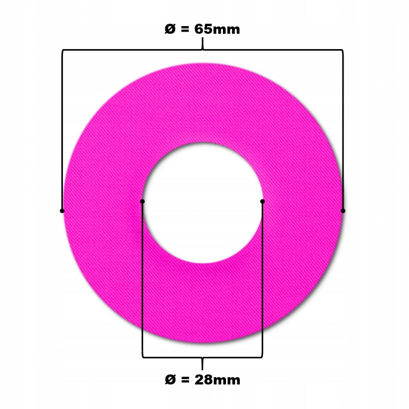 Libre Sensor Patches with Hole 10 Pcs Lilac Color Packaging status original