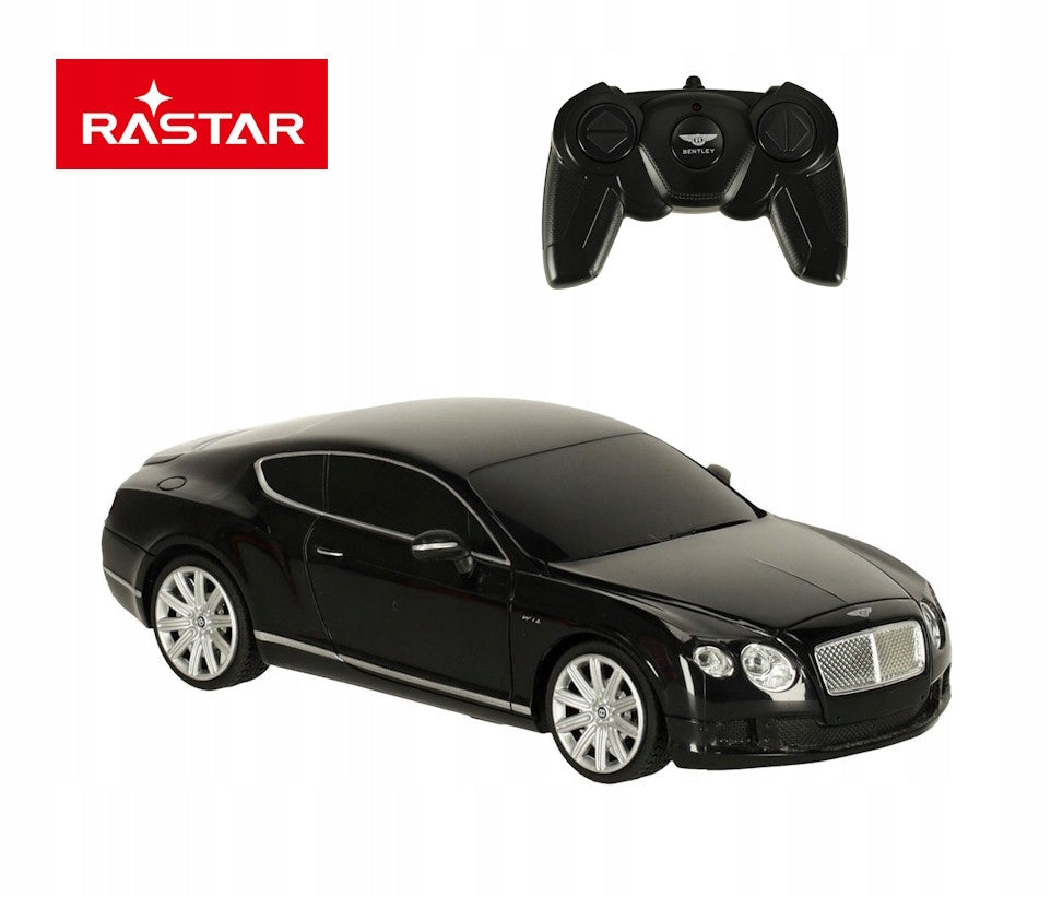 Licensed 1:24 Controlled Car Rastar Bentley Continental GT RTR